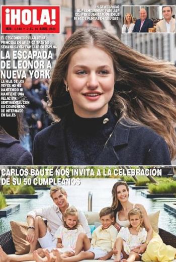 descargar ¡Hola! núm. 4158, Leonor en Nueva York