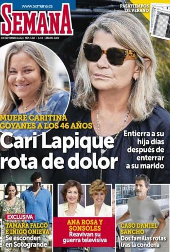 descargar Semana núm. 4413, Cari Lapique rota de dolor